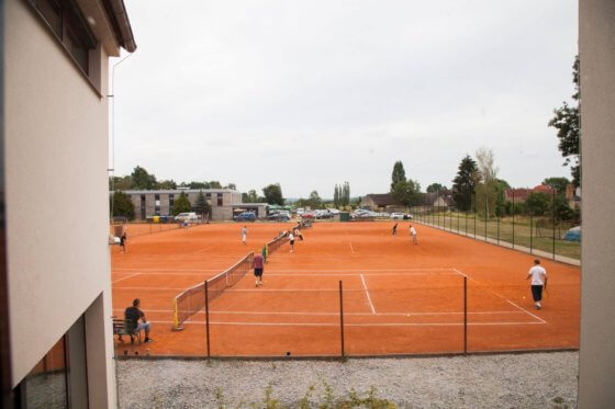 Sportovní areál ve Vodňanech.